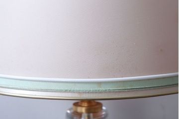 中古　ヤマギワ(yamagiwa)　イタリアLe porcellane社製テーブルスタンド