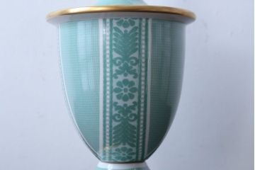 中古　ヤマギワ(yamagiwa)　イタリアLe porcellane社製テーブルスタンド