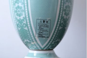 中古　ヤマギワ(yamagiwa)　イタリアLe porcellane社製テーブルスタンド