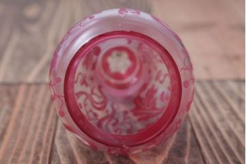 フランスアンティーク　繊細なデザインが美しいペンダントライト(バカラ?)