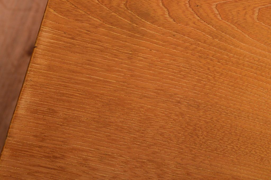 アンティーク家具　和製アンティーク　古いナラ材の小さなサイドテーブル