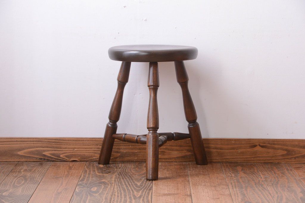 九州民芸家具　ビンテージ品　丸スツール