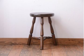 九州民芸家具　ビンテージ品　丸スツール