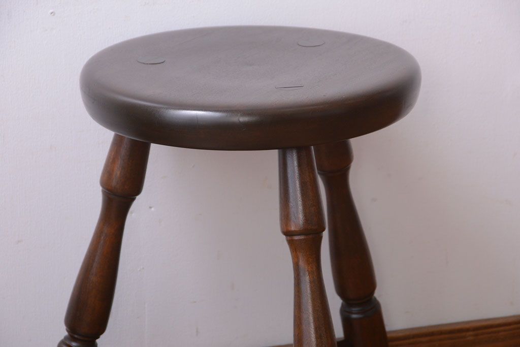 九州民芸家具　ビンテージ品　丸スツール