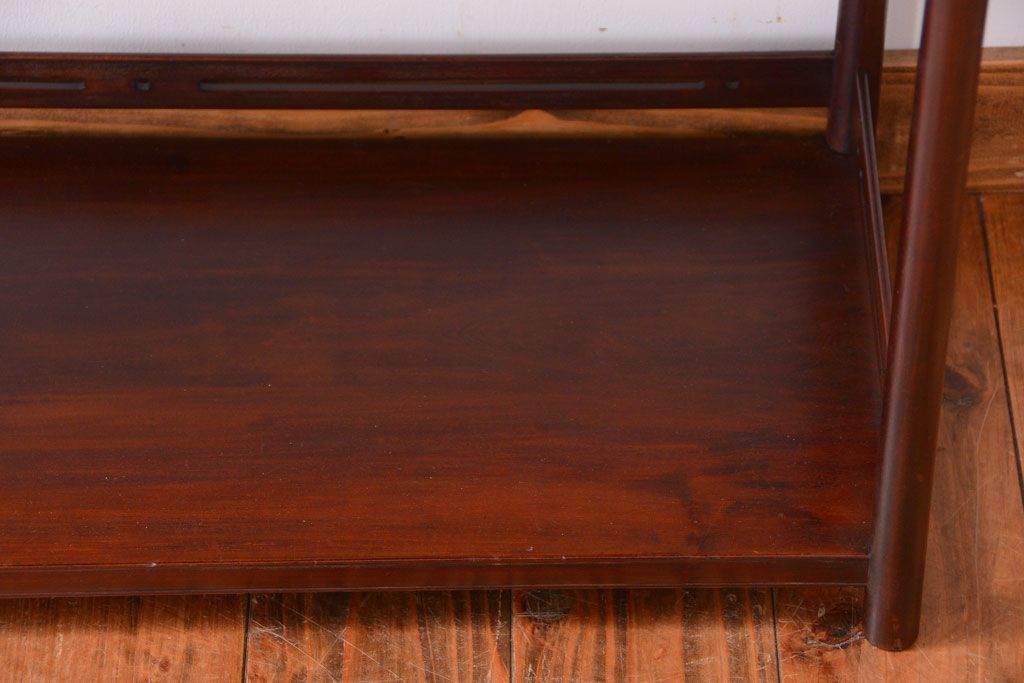 アンティーク家具　古民具・骨董　古い木製のアンティーク飾り棚