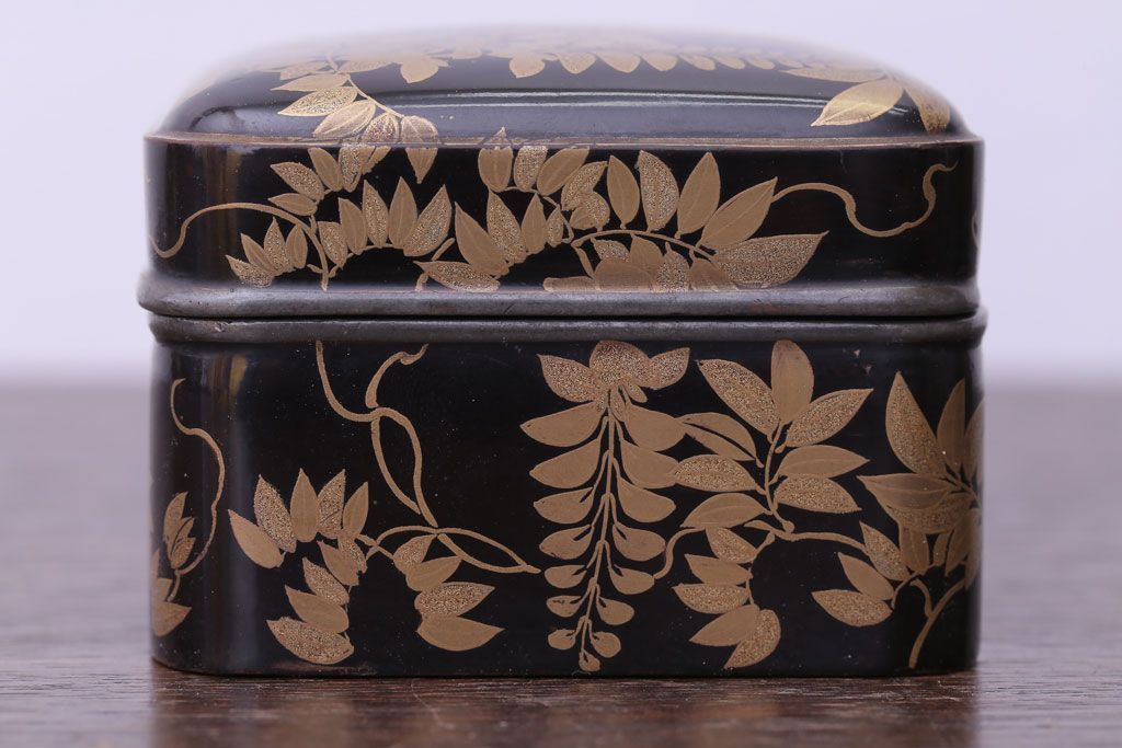 古玩　粉彩　華の図　蔵出し　香合　蓋物　アンティーク香合　１客 公式】アンティーク家具ラフジュ工房商品詳細ページアンティーク