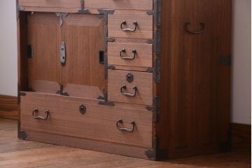 アンティーク家具　和製アンティーク　小物収納におすすめ!総桐材の小箪笥(桐箪笥、桐たんす)