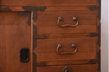 アンティーク家具　和製アンティーク　小物収納におすすめ!総桐材の小箪笥(桐箪笥、桐たんす)