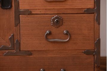 アンティーク家具　和製アンティーク　小物収納におすすめ!総桐材の小箪笥(桐箪笥、桐たんす)