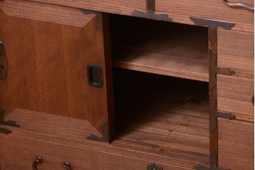 アンティーク家具　和製アンティーク　小物収納におすすめ!総桐材の小箪笥(桐箪笥、桐たんす)