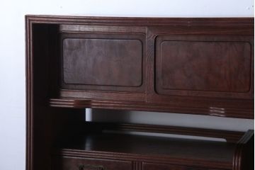 アンティーク家具　和製アンティーク　総桑材!上品な高級収納棚