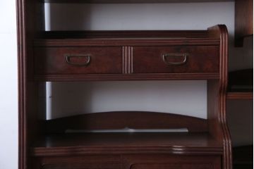 アンティーク家具　和製アンティーク　総桑材!上品な高級収納棚