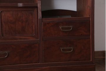 アンティーク家具　和製アンティーク　総桑材!上品な高級収納棚