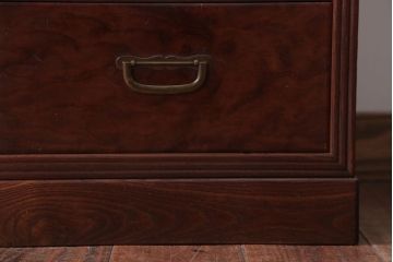 アンティーク家具　和製アンティーク　総桑材!上品な高級収納棚