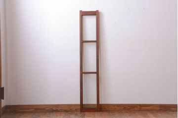 和製アンティーク　珍しい縦型!素通しのゆらゆらガラス戸