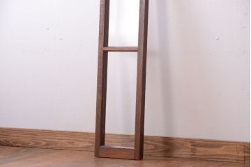 和製アンティーク　珍しい縦型!素通しのゆらゆらガラス戸