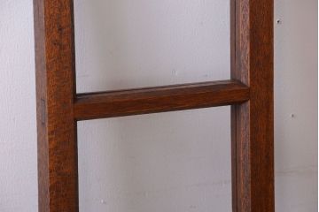 和製アンティーク　珍しい縦型!素通しのゆらゆらガラス戸