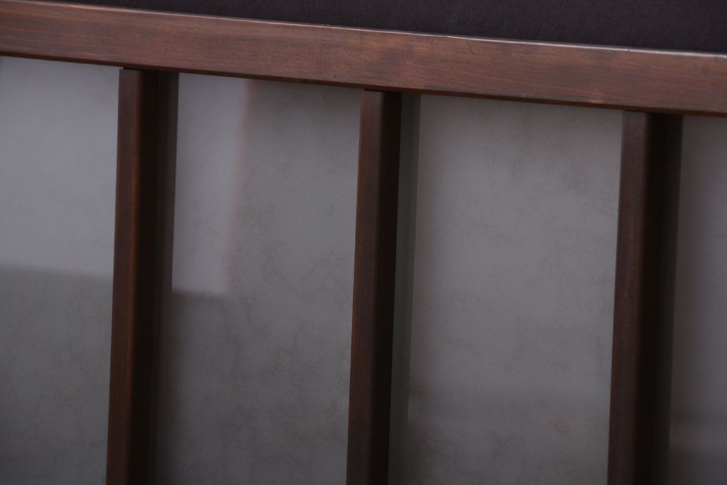 和製アンティーク　珍しいサイズ!横長のすりガラス引き戸2枚セット(1)