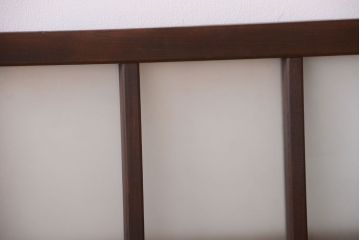 和製アンティーク　珍しいサイズ!横長のすりガラス引き戸