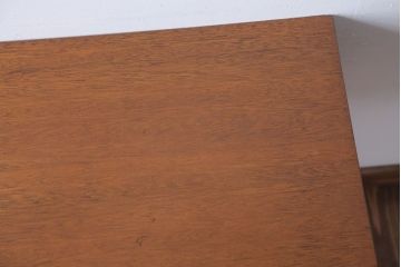 レトロ家具　昭和レトロ　引き出し2杯付き!シンプルなアンティーク平机