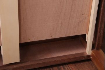 レトロ家具　昭和レトロ　引き出し2杯付き!シンプルなアンティーク平机