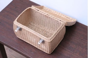 アンティーク雑貨　アンティーク　レトロでかわいいバスケット(1)