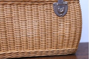 アンティーク雑貨　アンティーク　レトロでかわいいバスケット(1)