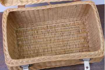 アンティーク雑貨　アンティーク　レトロでかわいいバスケット(1)