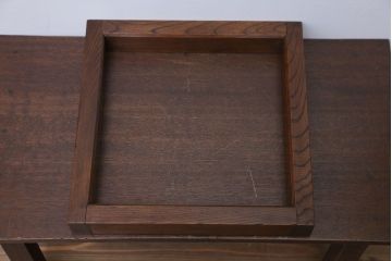 アンティーク雑貨　古民具・骨董　古い木製のアンティーク炉縁