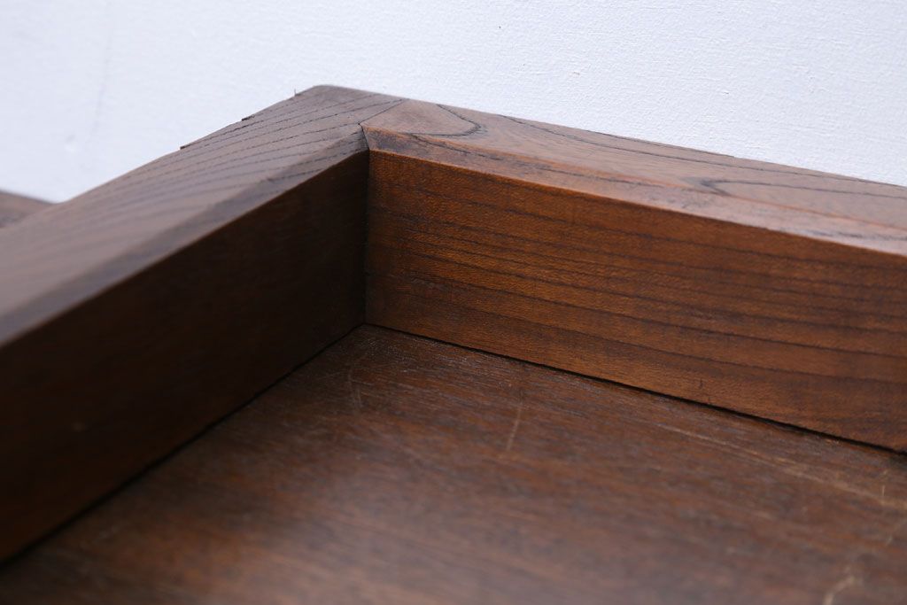 アンティーク雑貨　古民具・骨董　古い木製のアンティーク炉縁