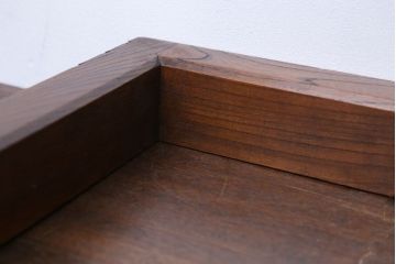 アンティーク雑貨　古民具・骨董　古い木製のアンティーク炉縁