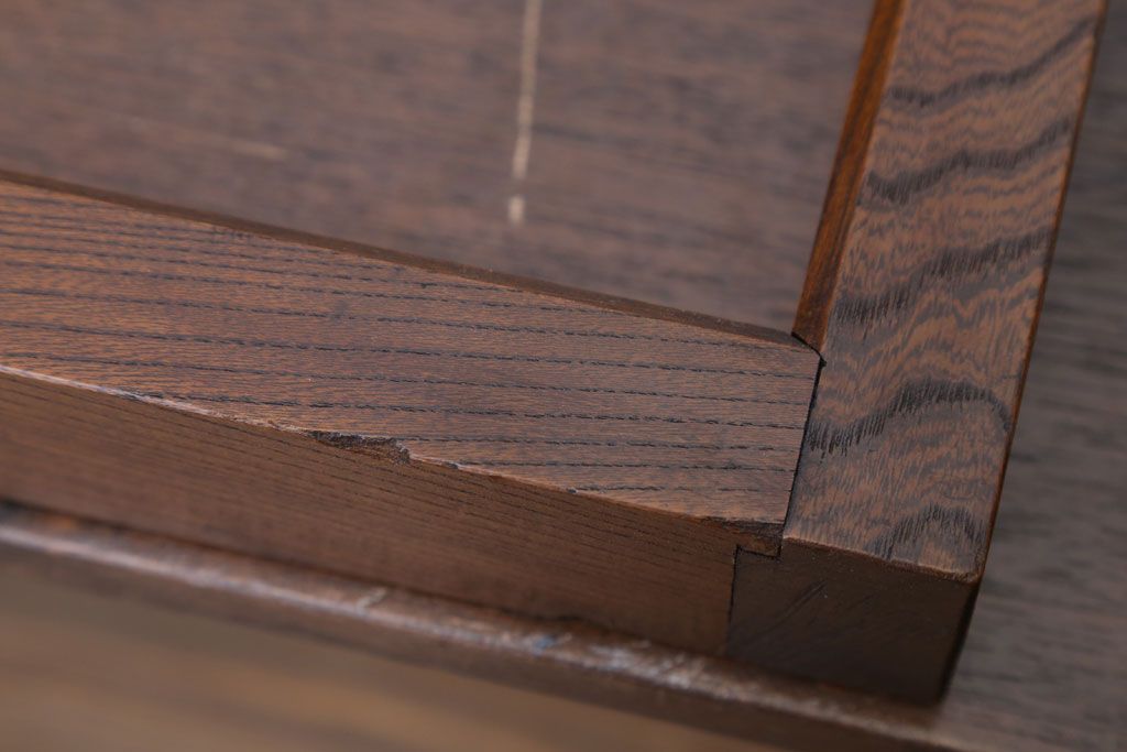 アンティーク雑貨　古民具・骨董　古い木製のアンティーク炉縁