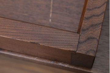 アンティーク雑貨　古民具・骨董　古い木製のアンティーク炉縁