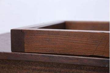 アンティーク雑貨　古民具・骨董　古い木製のアンティーク炉縁