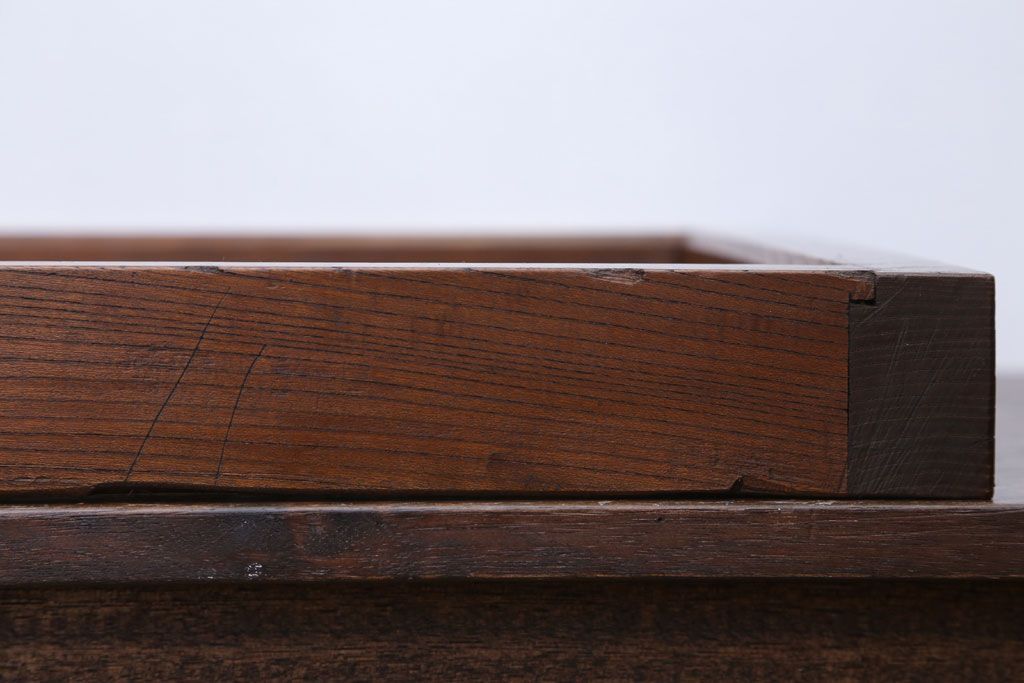 アンティーク雑貨　古民具・骨董　古い木製のアンティーク炉縁