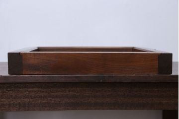 アンティーク雑貨　古民具・骨董　古い木製のアンティーク炉縁