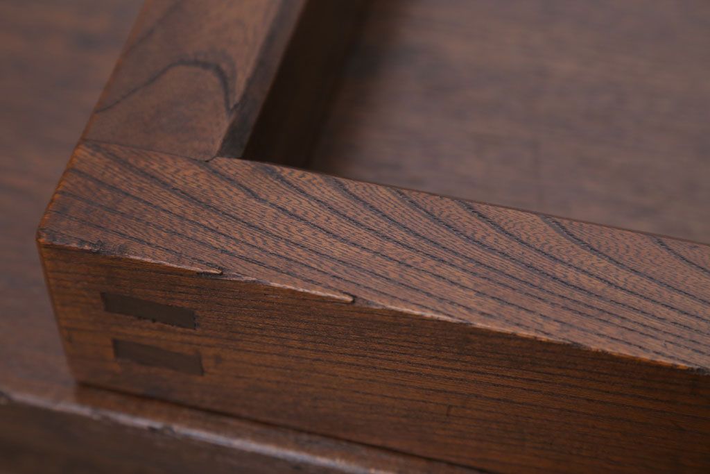 アンティーク雑貨　古民具・骨董　古い木製のアンティーク炉縁