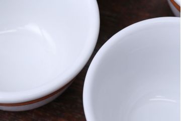 アンティーク雑貨　イタリアRichard Ginori(リチャードジノリ)　Caffe Greco(カフェグレコ)　カップ&ソーサー4客セット