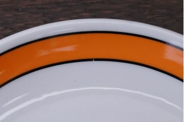 アンティーク雑貨　イタリアRichard Ginori(リチャードジノリ)　Caffe Greco(カフェグレコ)　カップ&ソーサー4客セット