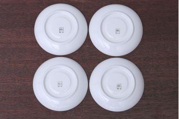 アンティーク雑貨　イタリアRichard Ginori(リチャードジノリ)　Caffe Greco(カフェグレコ)　カップ&ソーサー4客セット