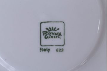 アンティーク雑貨　イタリアRichard Ginori(リチャードジノリ)　Caffe Greco(カフェグレコ)　カップ&ソーサー4客セット