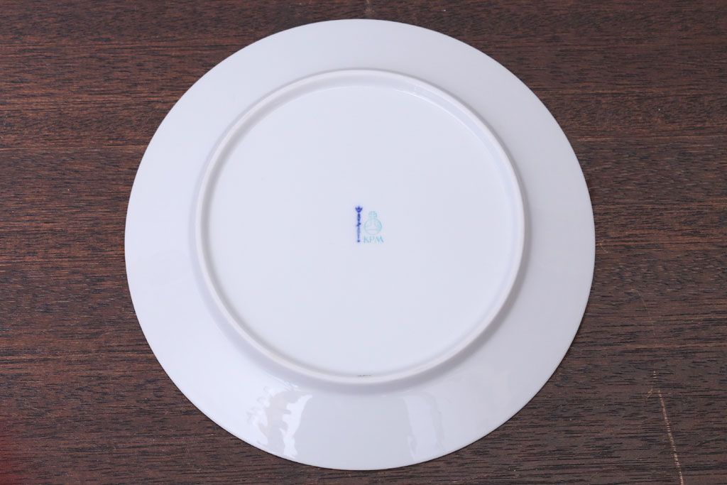 アンティーク雑貨　KPM Berlin(ベルリン王立磁器製陶所)　カップ&ソーサー・ケーキ皿