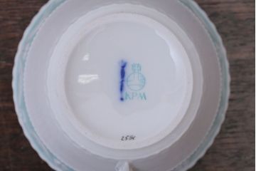 アンティーク雑貨　KPM Berlin(ベルリン王立磁器製陶所)　カップ&ソーサー・ケーキ皿