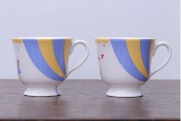 アンティーク雑貨　HERMES(エルメス)　CIRCUS(サーカス)　カップ&ソーサー2客セット