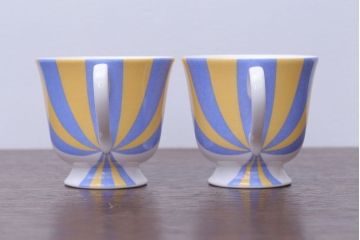 アンティーク雑貨　HERMES(エルメス)　CIRCUS(サーカス)　カップ&ソーサー2客セット