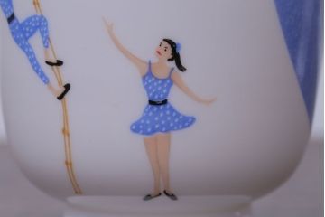 アンティーク雑貨　HERMES(エルメス)　CIRCUS(サーカス)　カップ&ソーサー2客セット