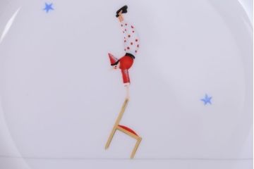 アンティーク雑貨　美品　HERMES(エルメス)　CIRCUS(サーカス)　プレート皿4枚セット
