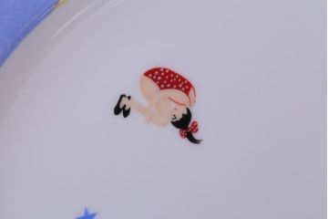 アンティーク雑貨　美品　HERMES(エルメス)　CIRCUS(サーカス)　プレート皿4枚セット