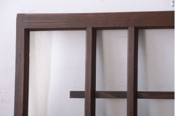 和製アンティーク　和モダンガラス戸