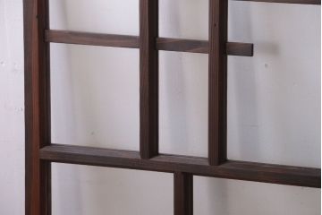 和製アンティーク　和モダンガラス戸